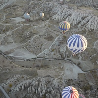 Photo de Turquie - Lunaire Uçhisar en Cappadoce